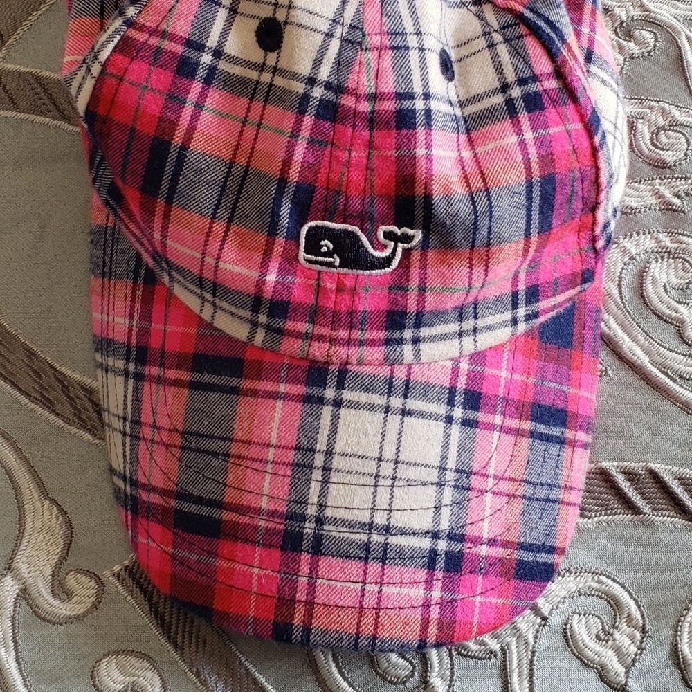 Vineyard Vines plaid hat
